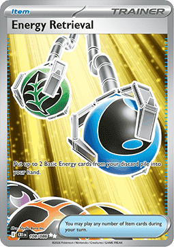 pokemon card energy retrieval Energy Retrieval