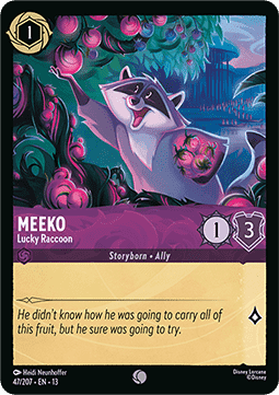Meeko - Lucky Raccoon