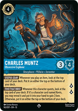 Charles Muntz - Obsessive Explorer