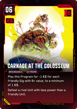 Carnage at the Colosseum