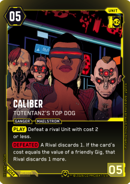 Caliber - Totentanz's Top Dog