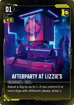 Afterparty at Lizzie's