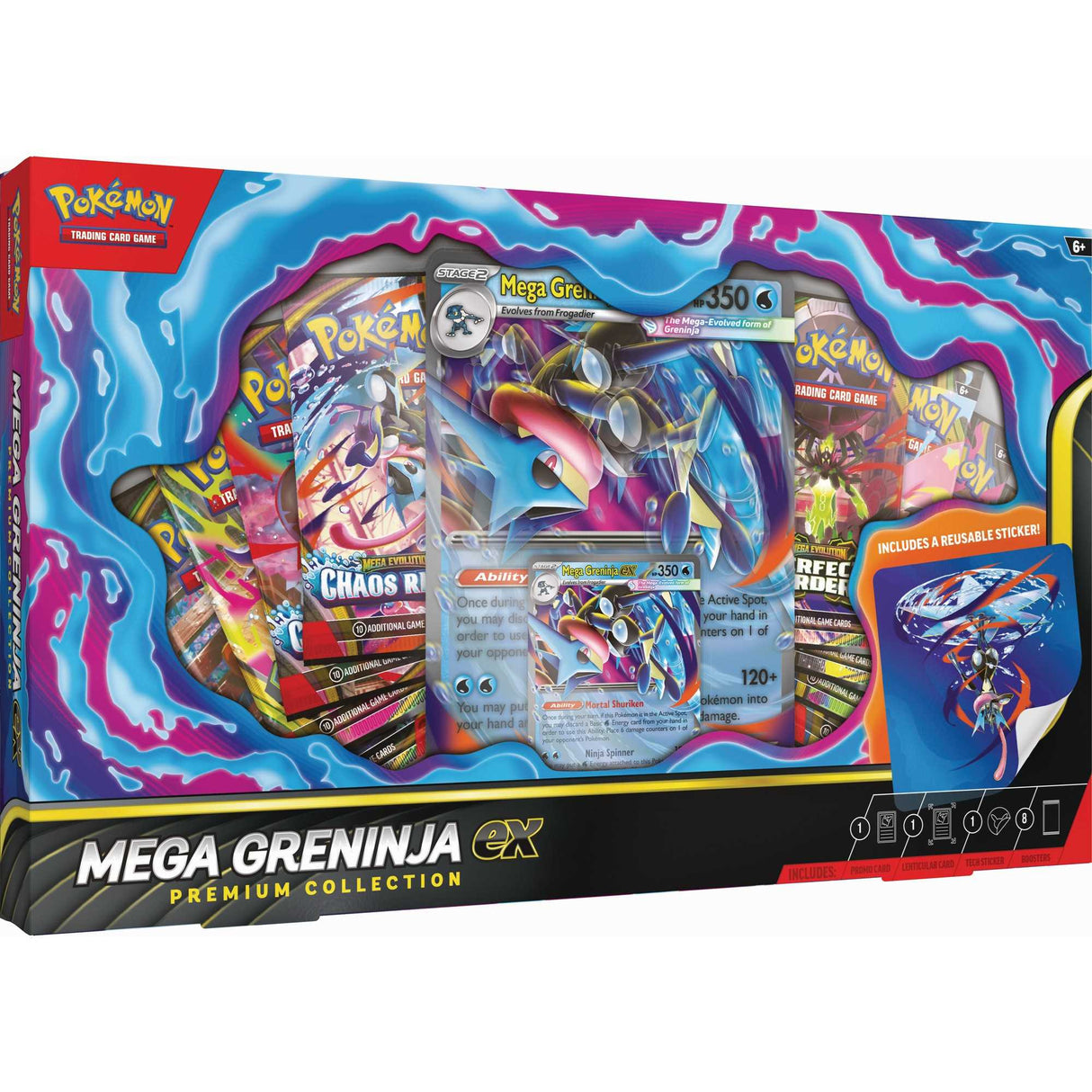 Mega Greninja ex Premium Collection - 3rd July Release