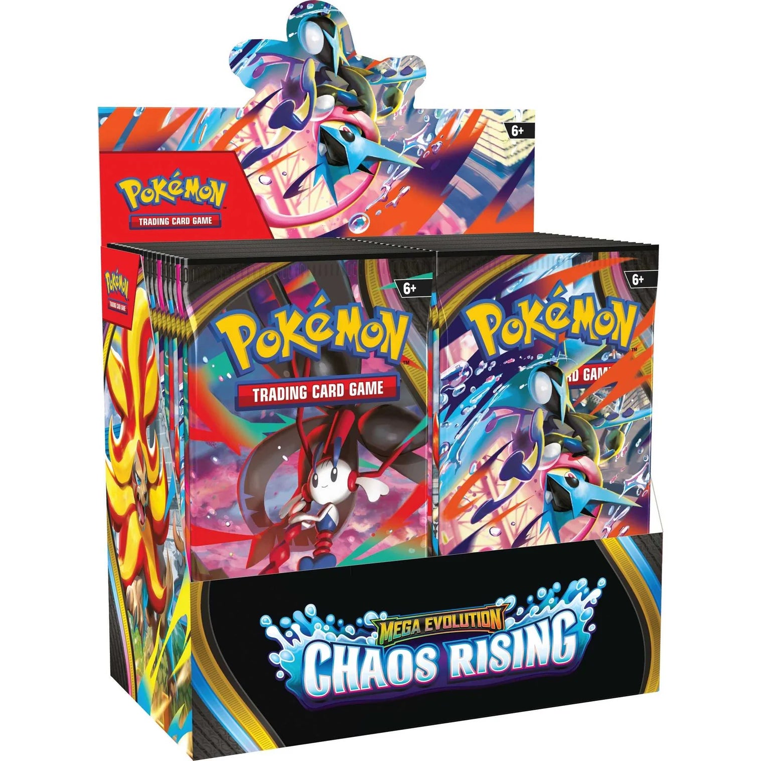 Pokemon Mega Evolution Chaos Rising Booster Box - 22nd May 2026 Releas Evolution Trading Cards Pokemon Mega Evolution Chaos Rising Booster Box - 22nd May 2026 Releas Evolution Trading Cards