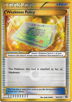 Weakness Policy - Primal Clash (Ultra Rare) [PRC-164]