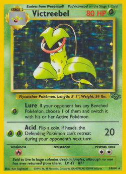 Victreebel - Jungle (Holo Rare) [JU-14]
