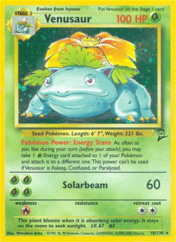 Venusaur - Base Set 2 (Holo Rare) [B2-18]