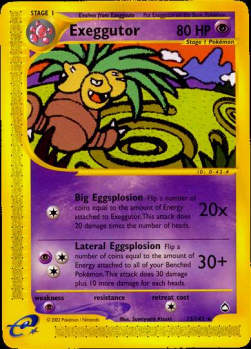 Exeggutor - Aquapolis (Rare) [AQ-13]