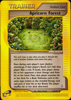 Apricorn Forest - Aquapolis (Rare) [AQ-118]