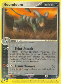 Houndoom - EX Dragon (Uncommon) [DR-34]