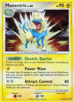 Manectric Lv.45 - Platinum (Holo Rare) [PL-11]