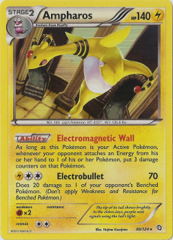 Ampharos - Dragons Exalted (Holo Rare) [DRX-40]