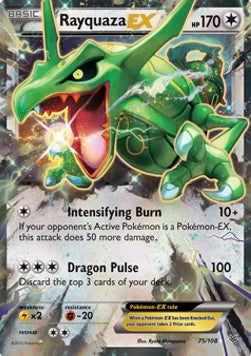 Rayquaza EX - Roaring Skies (Ultra Rare) [ROS-75]