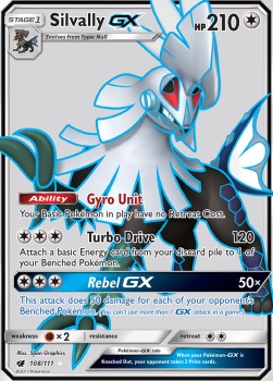 Silvally GX - Crimson Invasion (Ultra Rare) [CIN-108]
