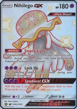 Nihilego GX - Hidden Fates (Ultra Rare) [HIF-SV62]