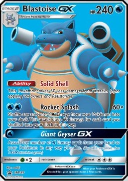 Blastoise GX - SM Black Star Promos (Promo) [SM-189]