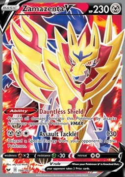 Zamazenta V - Sword & Shield (Ultra Rare) [SSH-196]