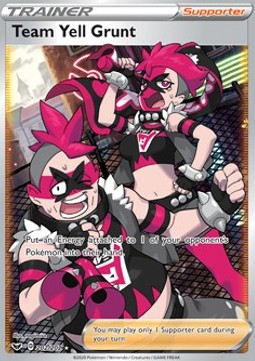 Team Yell Grunt - Sword & Shield (Ultra Rare) [SSH-202]