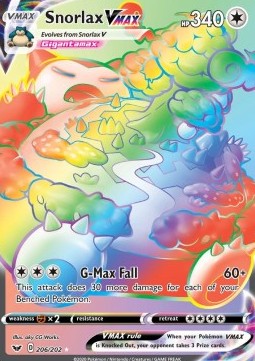 Snorlax VMAX - Sword & Shield (Secret Rare) [SSH-206]