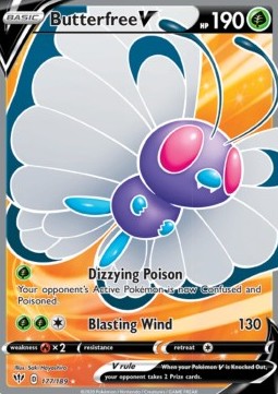 Butterfree V - Darkness Ablaze (Ultra Rare) [DAA-177]