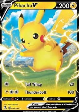 Pikachu V - Fusion Strike (Ultra Rare) [FST-086]