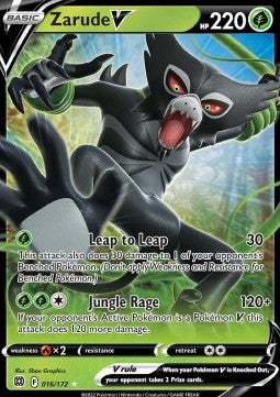 Zarude V - Brilliant Stars (Ultra Rare) [BRS-016]