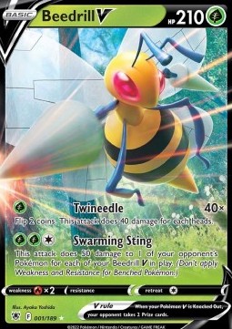 Beedrill V - Astral Radiance (Ultra Rare) [ASR-001]