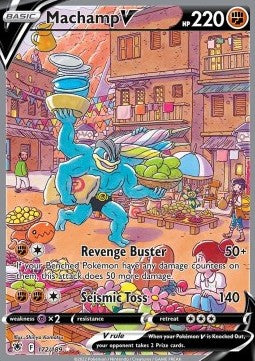Machamp V - Astral Radiance (Ultra Rare) [ASR-172]