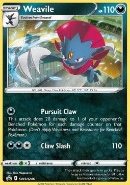 Weavile - SWSH Black Star Promos (Promo) [SWSH-246]