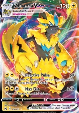 Zeraora VMAX - Crown Zenith (Ultra Rare) [CRZ-054]
