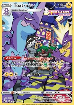 Toxtricity - Crown Zenith (Holo Rare) [CRZ-GG09]