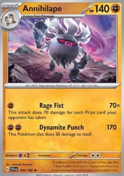 Annihilape - Scarlet & Violet (Rare) [SVI-109]