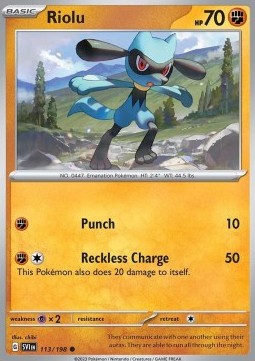 Riolu - Scarlet & Violet (Common) [SVI-113]