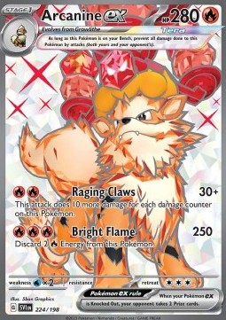 Arcanine ex - Scarlet & Violet (Ultra Rare) [SVI-224]