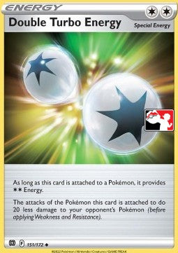 Double Turbo Energy - Play! Pokémon Prize Pack Series Two (Promo) [PPS2-BST 151]
