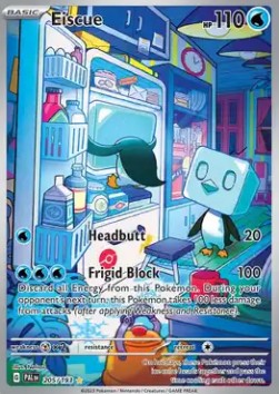 Eiscue - Paldea Evolved (Illustration Rare) [PAL-205]