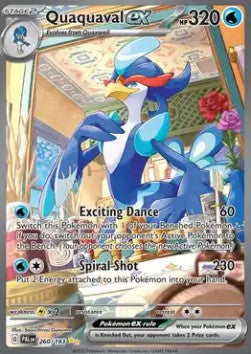 Quaquaval ex - Paldea Evolved (Special Illustration Rare) [PAL-260]
