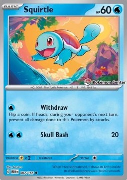 Squirtle - 151 (Promo) [MEW-007]