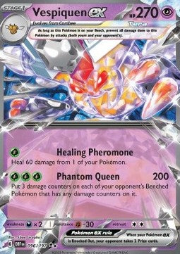 Vespiquen ex - Obsidian Flames (Double Rare) [OBF-096]
