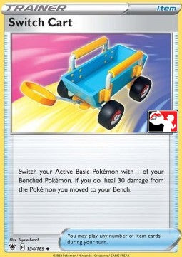 Switch Cart - Play! Pokémon Prize Pack Series Three (Promo) [PPS3-ASR 154]