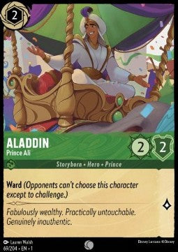 Aladdin - Prince Ali - The First Chapter (Common) [1TFC-69]