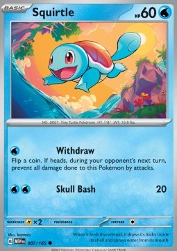 Squirtle - 151 (Common) [MEW-007]