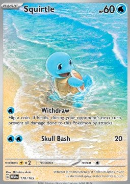 Squirtle - 151 (Illustration Rare) [MEW-170]