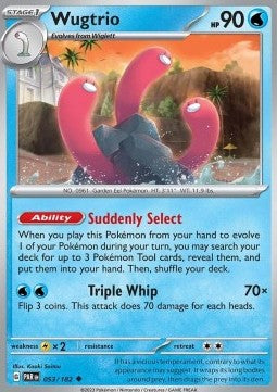 Wugtrio - Paradox Rift (Uncommon) [PAR-053]