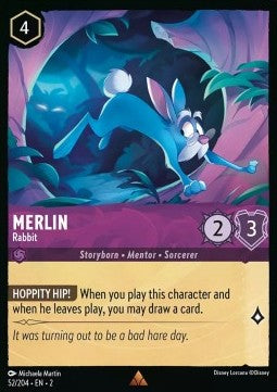 Merlin - Rabbit - Rise of the Floodborn (Rare) [2ROF-52]