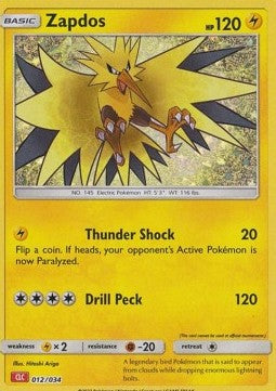 Zapdos - Pokémon Trading Card Game Classic: Charizard & Ho-Oh ex Deck (Fixed) [CLC-012]