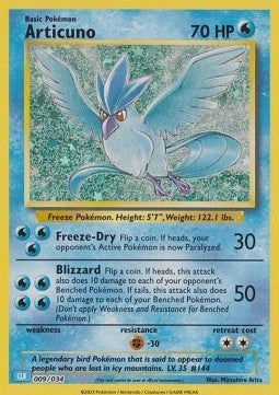 Articuno - Pokémon Trading Card Game Classic: Blastoise & Suicune ex Deck (Fixed) [CLB-009]