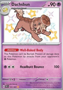 Dachsbun - Paldean Fates (Shiny Rare) [PAF-161]