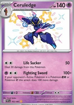 Ceruledge - Paldean Fates (Shiny Rare) [PAF-162]