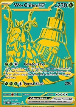 Wo-Chien ex - Paldean Fates (Secret Rare) [PAF-240]
